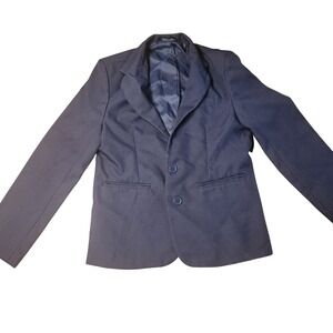 George Boys Navy Blue Blazer Suit Jacket School‎ Uniform Size 10